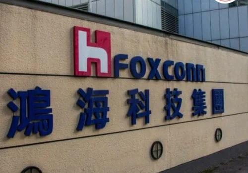 Foxconn Bengaluru plant where Apple has started iPhone 17 production with workers and assembly lines in view.